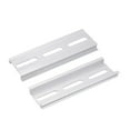 thumbnail image 1 of Unique Bargains 3pcs Aluminum DIN Rails, 4 Inches Long, 35mm Wide, 7.5mm High, Terminal Block Mounting Din Rail, 1 of 5