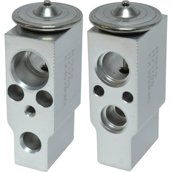 New UAC EX 10283C A/C Expansion Valve -- Block Expansion Valve Fits select: 2007-2008 NISSAN VERSA, 2009-2012 NISSAN VERSA S/SL