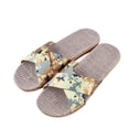 thumbnail image 2 of NOKIO Women's Summer Slippers Flat Cross House Shoes Indoor Breathable Outdoor Sandals Slippers For Fashion Ladies Women Breathable Bohemia Beach Slip On Shoes Flat Casual Sandals, 2 of 5