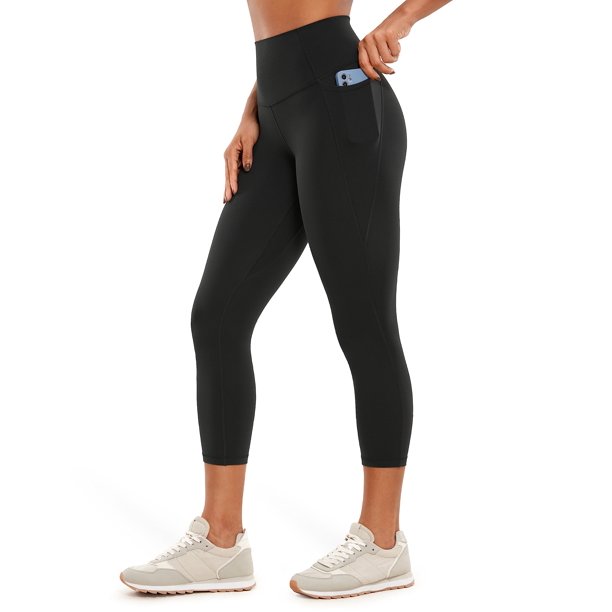 Pantalones CRZ YOGA Butterluxe Capri de Yoga de Cintura Alta 58 cm