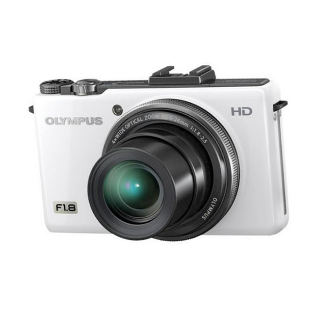 Olympus XZ-1 10 MP Digital Camera with f1.8 Lens and 3-inch OLED Monitor  (White) (Old Model)