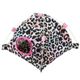 thumbnail image 1 of Cartoon Parrot Tent Coral Mat Hut Cage Snuggle Bed Mat for Parrot Birds 03#, 1 of 13