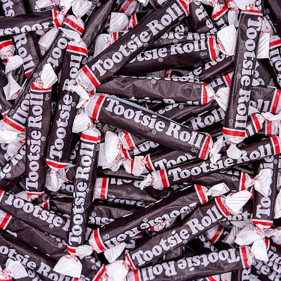 Tootsie Roll Twists Chocolate Candy - 2 Pounds - Chewy, Chocolatey, Long Individually Wrapped Bulk Candy Pack