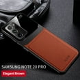 thumbnail image 2 of Galaxy Note 20 Ultra Case, Allytech Premium PU Leather Slim Thin Luxury Anti-slip Scratch Resistant Heavy Duty Protective Shockproof Back Cover Case for Samsung Galaxy Note 20 Ultra, Brown, 2 of 2