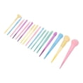 thumbnail image 2 of Juego de 17 brochas de maquillaje Nikou colores caramelo suaves gruesas, 2 of 15
