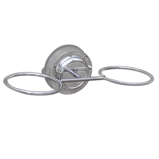 Porta cepillos de dientes doble Soporte Doble Para Cepillo De Dientes Con Ventosa Para Almacenamiento De Hoteles, Fuerte Succión fuerte succión Magideal Porta cepillos de dientes doble