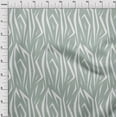 thumbnail image 3 of oneOone Viscose Jersey Dusty Green Fabric Skins Animal Sewing Craft Projects Fabric Prints By Yard 60 Inch Wide, 3 of 5