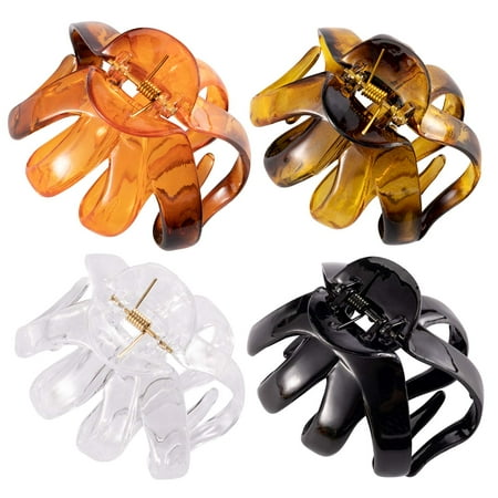 HTAIGUO 4 pcs Large Octopus Hair Clip for Thick Hair Big Spider Hair Claw Clips for Women and Girls Strong Hold No-Slip Hair Jaw Clip for All Hair Types.(/4 Color) | Walmart HTAIGUO 4 pcs Large Octopus Hair Clip for Thick Hair Big Spider Hair Claw Clips for Women and Girls Strong Hold No-Slip Hair Jaw Clip for All Hair Types.(/4 Color) | Walmart