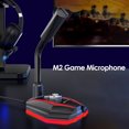 thumbnail image 2 of Computadora de escritorio capacitiva M2 RGB Reducción de ruido Micrófono en vivo (USB, 2 of 8