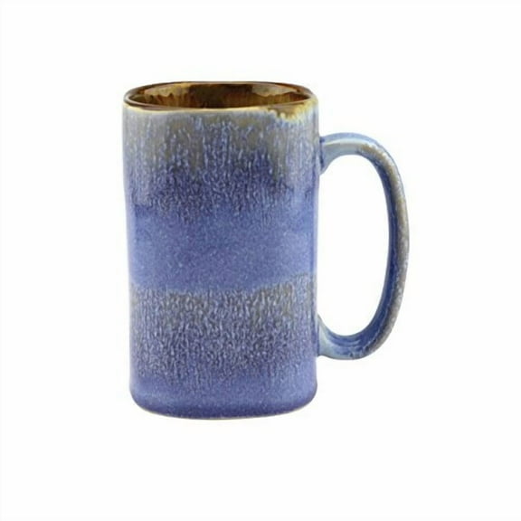 Mug Creative Glazed Ceramic Coffee and Tea Cup with Handle - Gorgeous Artistic Unique Design Coffee Mugs 14 oz (Purple) - Best Gift for Coffee Tea Lover/Addicts