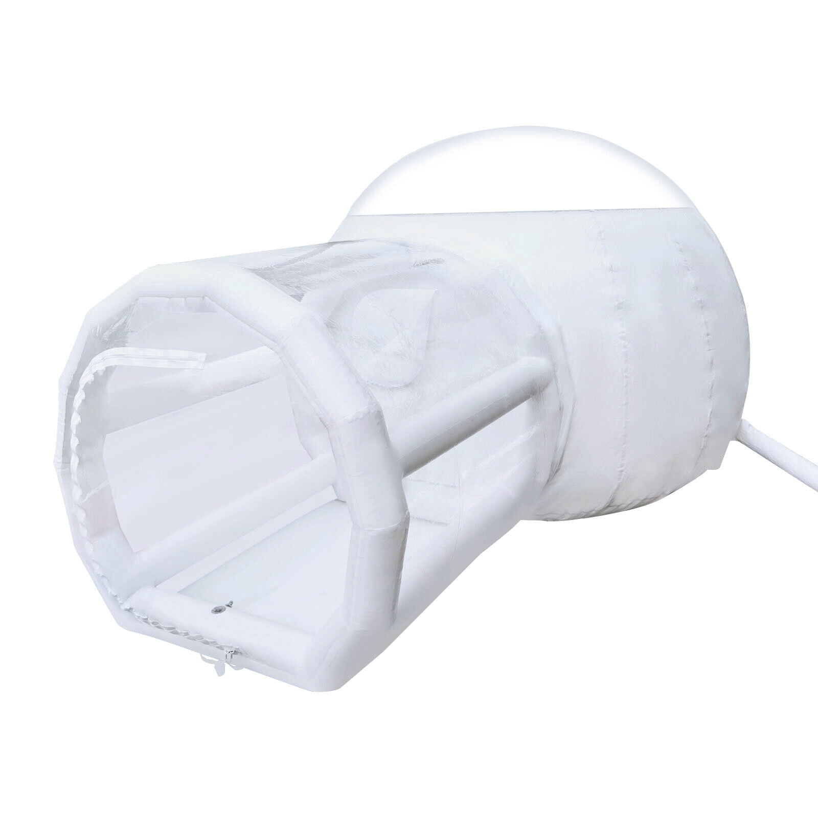 Outdoor PVC Inflatable Bubble Transparent Camping Tent Tunnel Clear Top +Blower