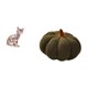 thumbnail image 5 of Estatua de gato, figura de escritorio, juguete de calabaza, adorno de cerámica suave, accesorio para fotos, ideal para dormitorio, sala de estar, ofic, 5 of 8
