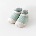 thumbnail image 2 of Gpaecead Baby Boy Girl Non-Slip Indoor Infant Walking Shoes Breathable Warm Elastic Sock Shoes Green, 2 of 4