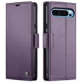 thumbnail image 2 of CaseMe Leather For Google Pixel 9 Pro XL Wallet Case with RFID Blocking, For Google Pixel 9 Pro XL Case Wallet for Women Men Card Holder Magnetic Clasp Kickstand Folio Case,Purple, 2 of 10