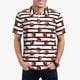 thumbnail image 1 of Balery Ladybugs on Black and White Striped1 Camisa Polo de Hombre con Estampado, de Manga Corta y Tejido Medio, Camisa Tipo Golf Polo-Medium, 1 of 6