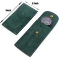 thumbnail image 5 of Bolsa de reloj, rollo de reloj, estuche de viaje para reloj para hombres y mujeres, bolsa de reloj de terciopelo portátil, 5 of 5
