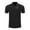 Black, variant on Workout Shirts for Men Short Sleeve Quick Dry Colorblock Golf Shirt Collared Gym Clothes Running Gear Activewear Black M