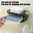 thumbnail image 4 of HengDidi Self-Draining Soap Holder Tray - Elevated Stand with Airflow Design for Keeping Bar Soap Dry in Bathroom & Kitchen Settings, Non-Slip Base Feature, 4 of 6