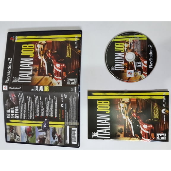 Italian Job Sony PlayStation 2 PS2 No Manual