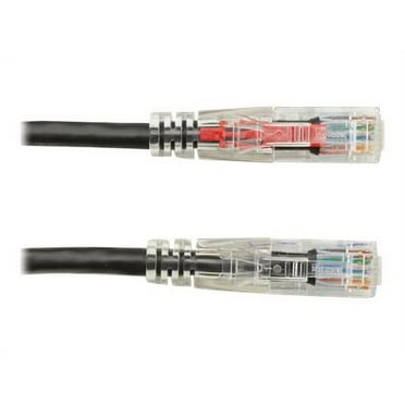 GigaTrue 3 CAT6 550-MHz Lockable Patch Cable (UTP), Black, 25-ft. (7.6-m)