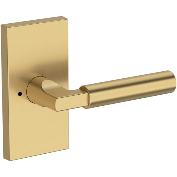 Baldwin Pv.Lkf.R.Cfr Lake Forest Privacy Door Lever Set - Brass
