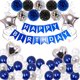 thumbnail image 1 of Kit de globos de cumpleaños Officer Blue Myla, 50 unidades con pancarta, 1 of 3