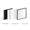 thumbnail image 2 of Aluminum Metal and Glass Single Picture Frame 20x20, 2 of 7