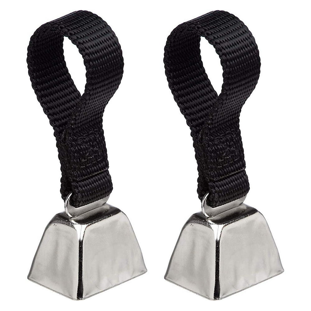Coastal Pet Nickel-Plated Cow Bell with Nylon Strap for Tracking Dogs