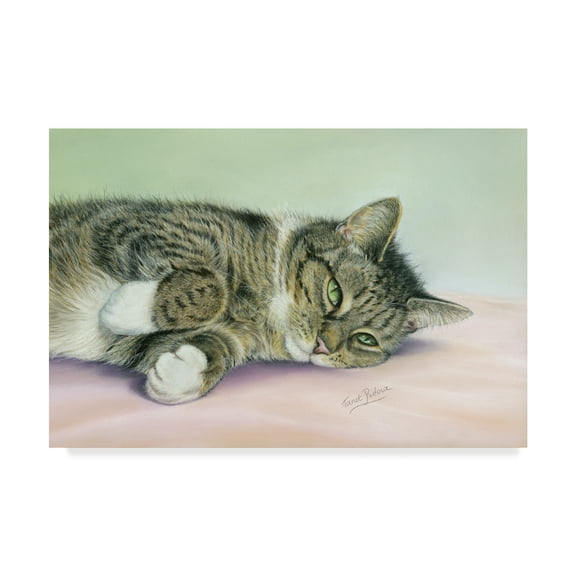 Trademark Fine Art 'Attention Seeker' Canvas Art by Janet Pidoux