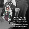 thumbnail image 2 of My Hero Academy Lunch Bag Anime Lunch Tote Bag Reusable Insulated Lunch Box Portable Lunch Bento Box For College Work Office Picnic 10.5*8*4.5 Inch, 2 of 8
