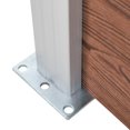 thumbnail image 5 of vidaXL Garden Fence WPC 175x186 cm Brown, 5 of 5