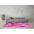 thumbnail image 3 of Ahgly Company Indoor Rectangle Oriental Pink Modern Area Rugs, 8' x 12', 3 of 4