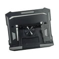 thumbnail image 3 of Soporte plegable para computadora portátil, soporte ergonómico para computadora, ajustable en 4 niveles de altura, base elevadora para mesa de hasta Negro, 3 of 9