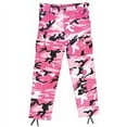 thumbnail image 2 of Rothco Kids Cargo Pants,Pink Camo,XS, 2 of 2