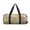 Retro Geometry, variant on Rugby Style print Round Travel Duffel Bag is a foldable gym bag with an inner pocket, perfect for travel sports