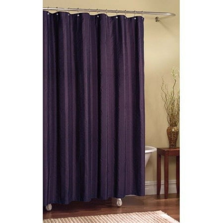Maytex Chadwell Fabric Shower Curtain in Purple