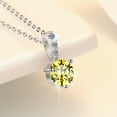 thumbnail image 2 of SFTING 925 Sterling Silver Classic Elegantly Solitaire Pendant With 1CT Cubic Zirconia Necklace Gift for Women Wife Mom, 2 of 9