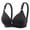 Black, variant on Lixiuxyad Wireless Bras for Women Pack Women's Underwire One Smooth U Light T Shirt Convertible Bra