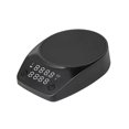 thumbnail image 1 of Mini Coffee Time Scale, Italian Coffee Bean Weighing Scale, Kitchen Small 0.1g Coffee Electronic Waterproof Scale,1 x Mini Coffee Scale,Black, 1 of 8
