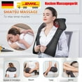 thumbnail image 2 of Masajeador Shiatsu Masajeador de cuello Masajeador de hombros Función calor; Masajeador de cuello Masajeador Shiatsu con función calor Masajeador de cuello y hombros, 2 of 5