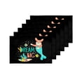 thumbnail image 4 of MKHERT Corgi with The Inscription Dream Big Placemats Table Mats for Dining Room Kitchen Table Decoration 12x18 inch,Set of 6, 4 of 4