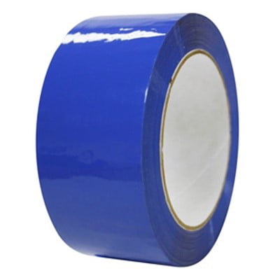 72 Rolls 2 Mil Blue Color Carton Sealing Packaging Packing Tape 48mm x 100m 