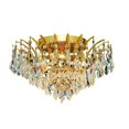 thumbnail image 1 of Elegant Lighting Victoria 16" 6 Spectres de Lumière Cristal Flush Mount, 1 of 1
