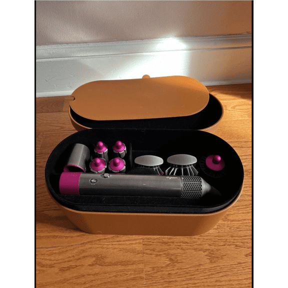 Dyson HS01 Airwrap Complete Styler Hair Styling Set, Iron/Fuchsia