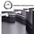 thumbnail image 5 of Alishomtll Black Grey Games Blackout Curtains , Gamepad Grommets Window Curtain for Kids Boys Video Game Room ,104"W x 63"L, 5 of 9