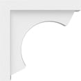 thumbnail image 3 of 3 1/2"W x 12"D x 12"H Standard Emerson Architectural Grade PVC Bracket, 3 of 11
