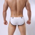thumbnail image 4 of Bigersell Cheeky Panties Clearance Plus Size Underwear Women 4X-5X Seamless Panty Style P-1331 Polyester Cheeky Panties Thongs Briefs High Waist Women's Bikini Panties White M, 4 of 4
