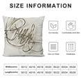 thumbnail image 5 of BANET  Decorative Pillows Covers, Faux Fur Pillow Cases Standard Size, Luxury Shaggy Throw Pillowcase Cushion Shams with Zipper Closure Room Decor for Couch Sofa Bed (Brown, Standard) 12x12in, 5 of 5