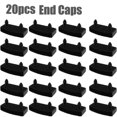 thumbnail image 2 of 20pcs Plastic Bed Slat End Center Caps Holders For Holding Wooden Slats Bed Base, 2 of 4