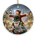 thumbnail image 6 of Scrooge and Tiny Tim Ornament, A Christmas Carol Victorian Gift and Tree Decor, 6 of 6